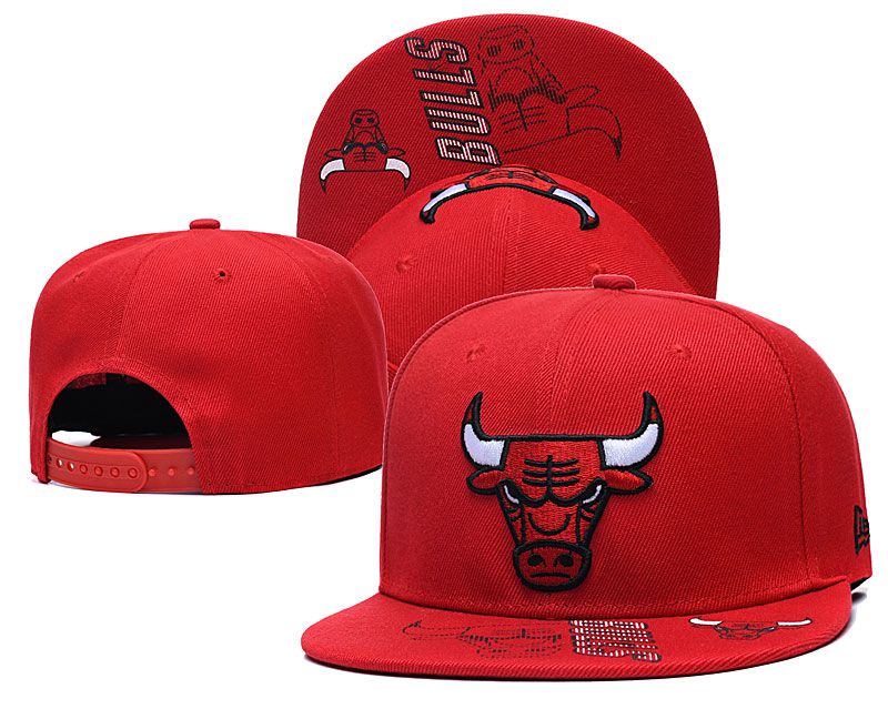 2020 NBA Chicago Bulls Hat 2020915